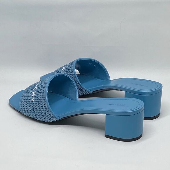 Givenchy Logo Raffia Slide Sandals size 39 - Picture 9 of 16